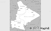 Gray Simple Map of Dimbokro