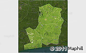 Satellite 3D Map of Divo, darken