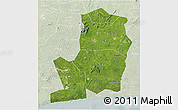 Satellite 3D Map of Divo, lighten