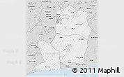 Silver Style 3D Map of Divo