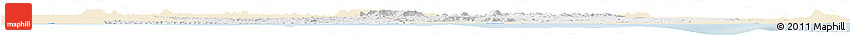Classic Style Horizon Map of Divo, single color outside