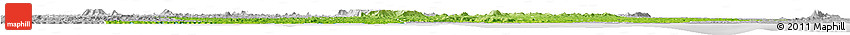 Physical Horizon Map of Divo, lighten, desaturated