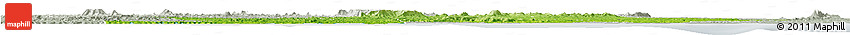 Physical Horizon Map of Divo, lighten, semi-desaturated