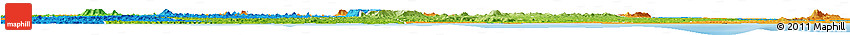 Physical Horizon Map of Divo, political outside
