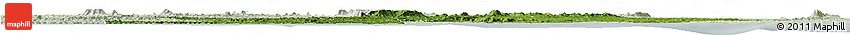 Satellite Horizon Map of Divo, lighten
