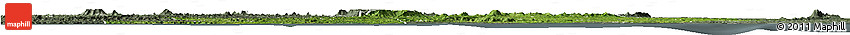 Satellite Horizon Map of Divo, semi-desaturated