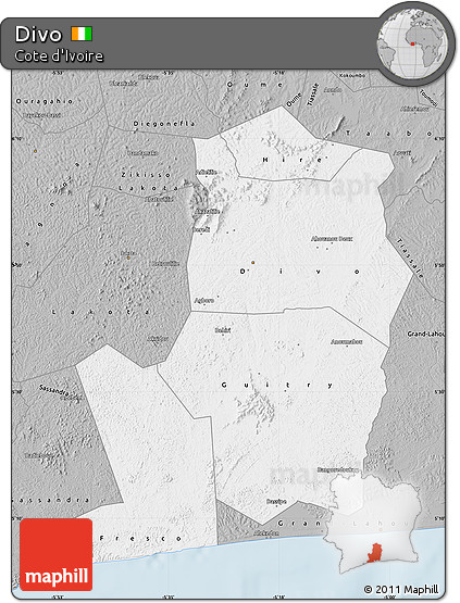 Gray Map of Divo