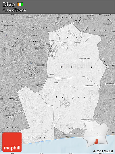 Gray Map of Divo