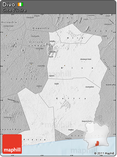 Gray Map of Divo