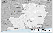 Gray Panoramic Map of Divo