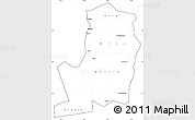 Blank Simple Map of Divo, cropped outside