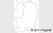 Blank Simple Map of Divo, no labels