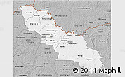 Gray 3D Map of Ferkessedougou