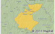 Savanna Style 3D Map of Diawala