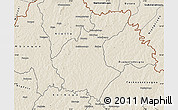 Shaded Relief Map of Diawala