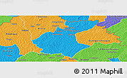 Political Panoramic Map of Diawala