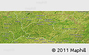Satellite Panoramic Map of Diawala