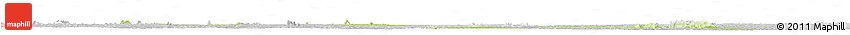 Physical Horizon Map of Ferkessedougou, lighten, desaturated