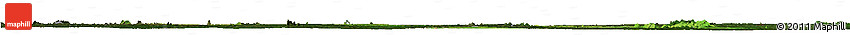 Satellite Horizon Map of Ferkessedougou, darken
