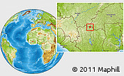 Physical Location Map of Nielle