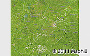 Satellite 3D Map of Gagnoa