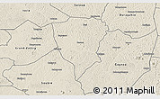 Shaded Relief 3D Map of Guiberoua