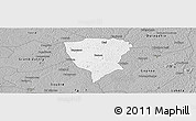 Gray Panoramic Map of Guiberoua