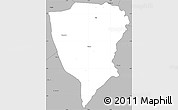 Gray Simple Map of Guiberoua