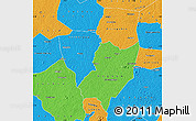 Political Map of Gagnoa