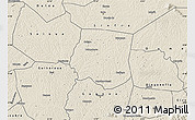 Shaded Relief Map of Ouragahio