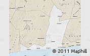 Classic Style Map of Grand-Lahou