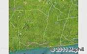 Satellite Map of Grand-Lahou