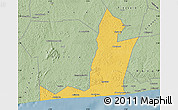 Savanna Style Map of Grand-Lahou