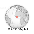 Outline Map of Grand-Lahou