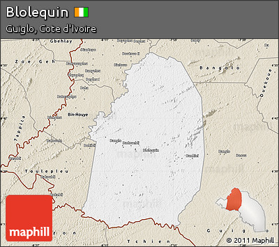 Classic Style Map of Blolequin