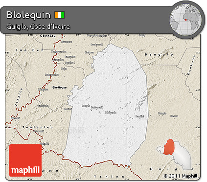 Classic Style Map of Blolequin