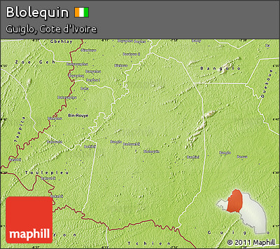 Physical Map of Blolequin