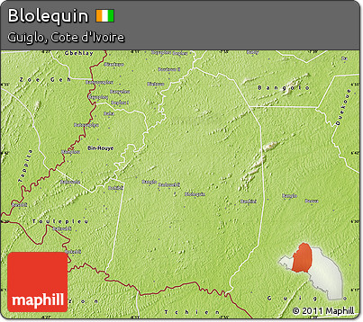Physical Map of Blolequin