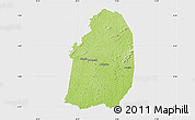 Physical Map of Blolequin, single color outside