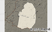 Shaded Relief Map of Blolequin, darken