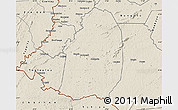 Shaded Relief Map of Blolequin