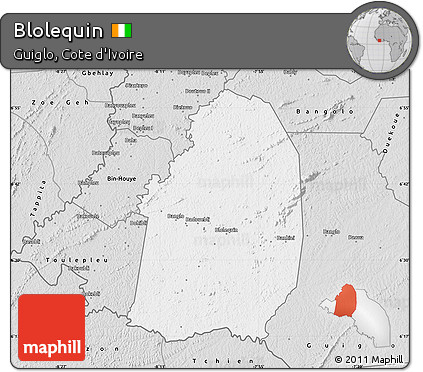 Silver Style Map of Blolequin
