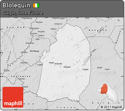 Silver Style Map of Blolequin