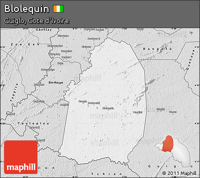 Silver Style Map of Blolequin