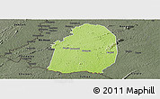 Physical Panoramic Map of Blolequin, darken, semi-desaturated
