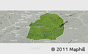 Satellite Panoramic Map of Blolequin, lighten, semi-desaturated
