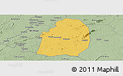 Savanna Style Panoramic Map of Blolequin