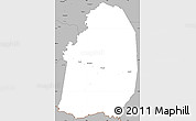 Gray Simple Map of Blolequin