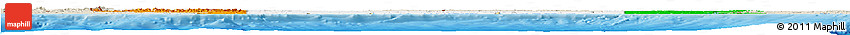 Flag Horizon Map of Cote D'Ivoire, shaded relief outside, bathymetry sea, flag centered Flag Horizon Map of Cote D'Ivoire, shaded relief outside, bathymetry sea, flag centered