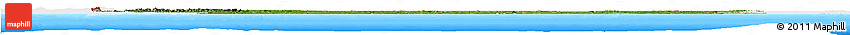 Satellite Horizon Map of Cote D'Ivoire, single color outside, bathymetry sea